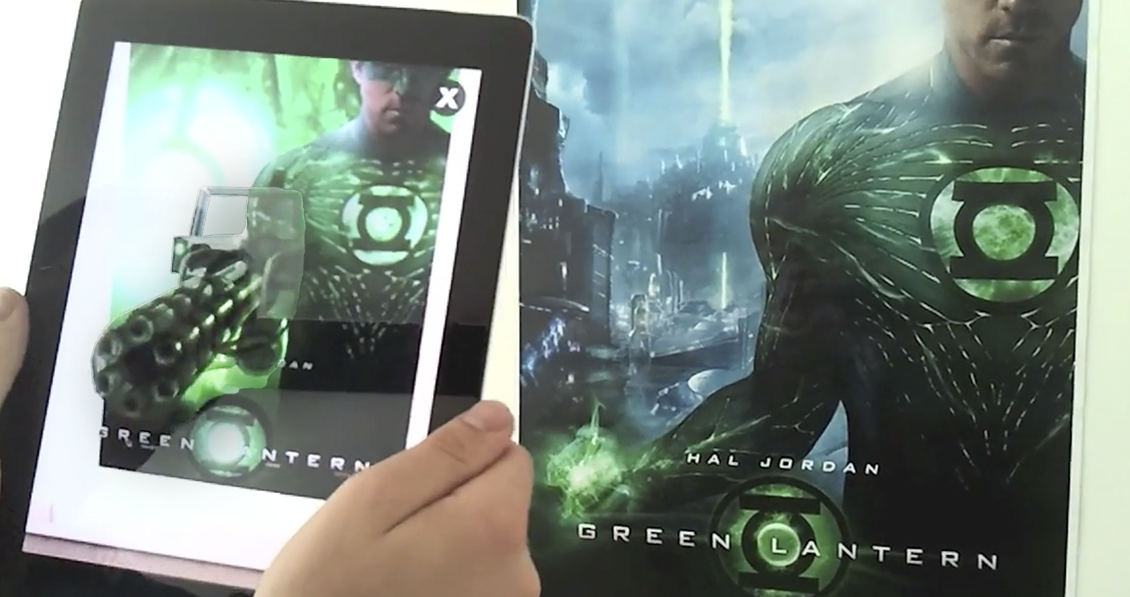 Augmented Reality Poster campaign